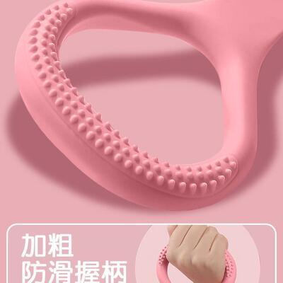 直销新款8字拉力器家用健身瑜伽器材女弹力带练开肩美背神器拉伸