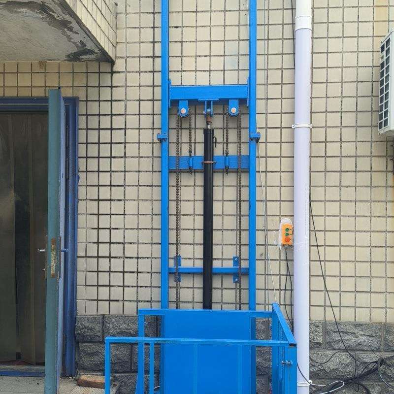 液压货梯升降机厂房小型导轨货梯仓库提升专业二层简易加厚