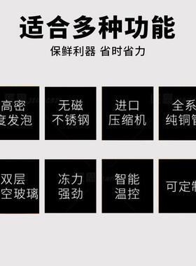 冷藏柜保鲜柜挂墙式冰箱商用厨房饭店悬挂式冰柜壁挂式吊柜立式