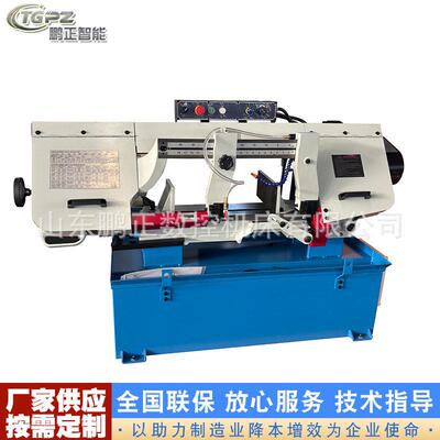 BS1018B卧式液压金属带锯床BS1018B锯床可以锯切0-45度液压进给
