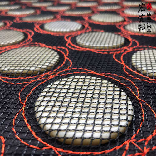 双温双控赭石电气石玉石床垫锗石床垫托玛琳床垫礼品床垫会销礼品