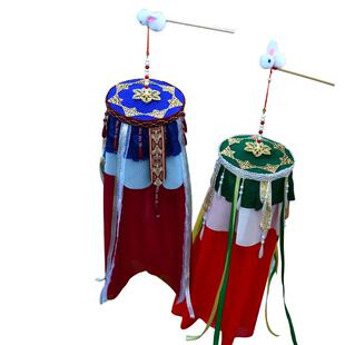 新年元宵汉服手工道具材料包宫廷花灯手提灯笼自制绛纱灯