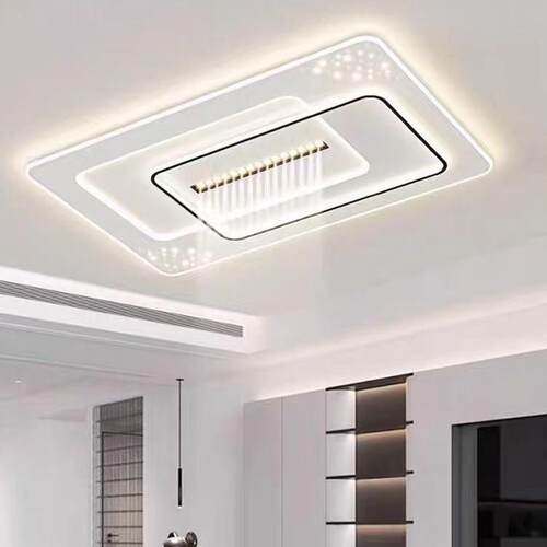 led吸顶灯卧室灯客厅灯具现代简约护眼智能语音大厅主灯套餐组合