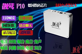 靓莺p10电音声卡，台式笔记本独立外置usb声卡，k歌喊麦电容麦