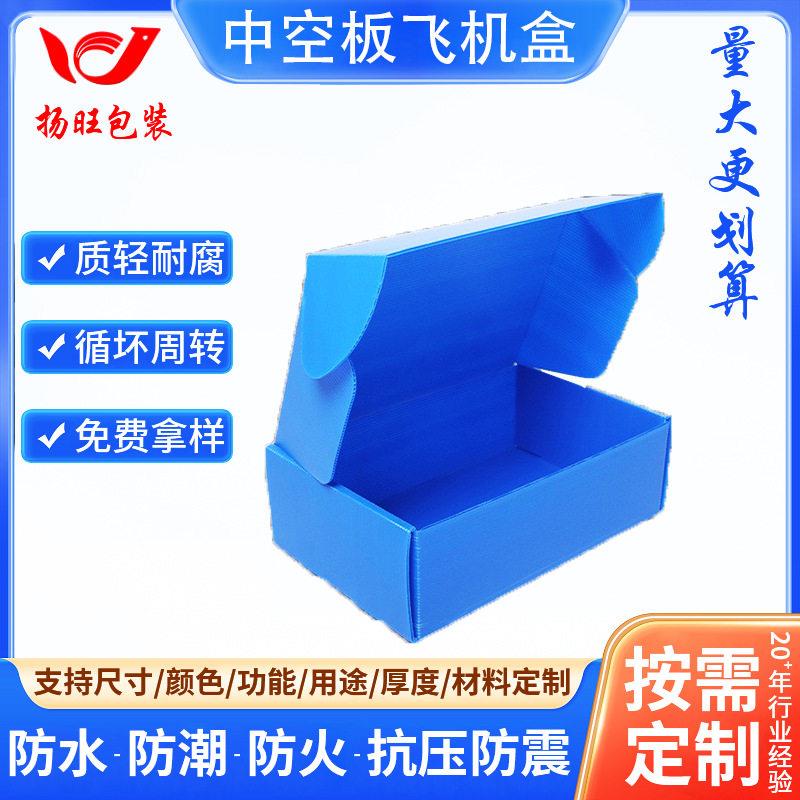 中空板飞机盒防水防潮pp塑料周转箱可折叠可印刷便携便携折叠图片
