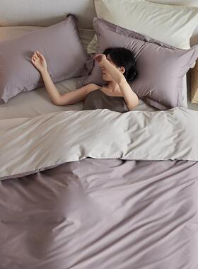 2025新款100S贡缎长绒棉四件套 1.2m床单款三件套