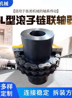 生产滚子链联轴器链条联轴器链轮联轴器高扭矩