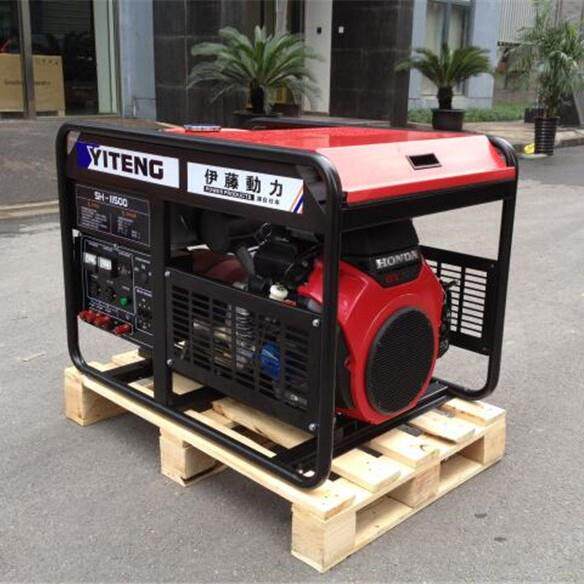 移动式汽油发电机小型电启动三相380V电压5KW6/8/10千瓦SH11500