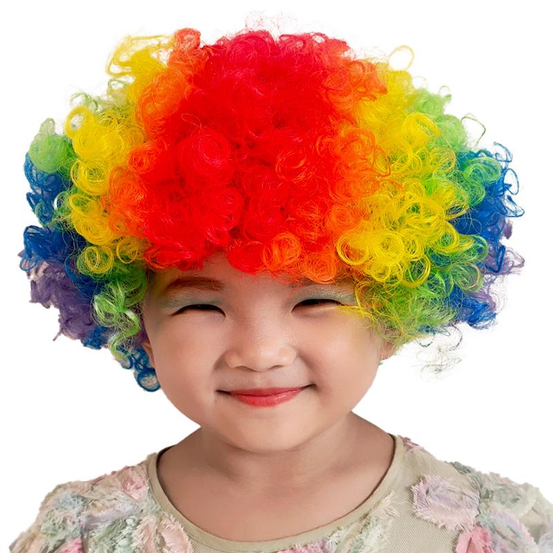 爆炸头幼儿园假发日常整顶假发