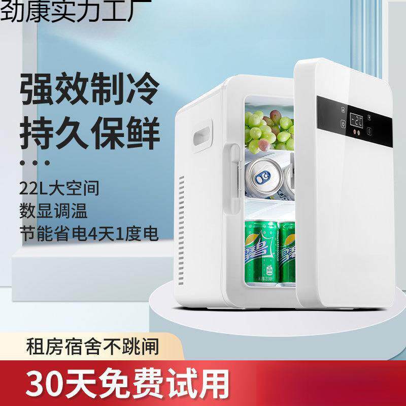 迷你小冰箱一人小型租房宿舍家用车载小冰柜新款车载冷藏冰箱办公