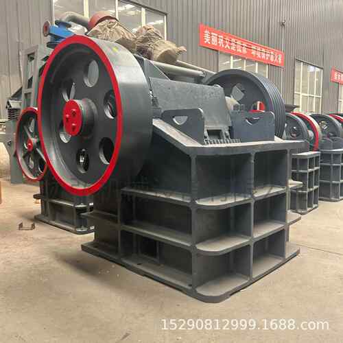 采石场用鄂破碎石机大型矿石制砂机建筑垃圾石头颚式粉碎机