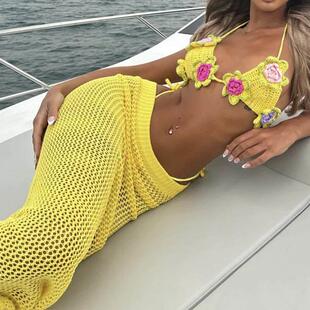 sunscreen bag buttocks Hollow skirt strap long back