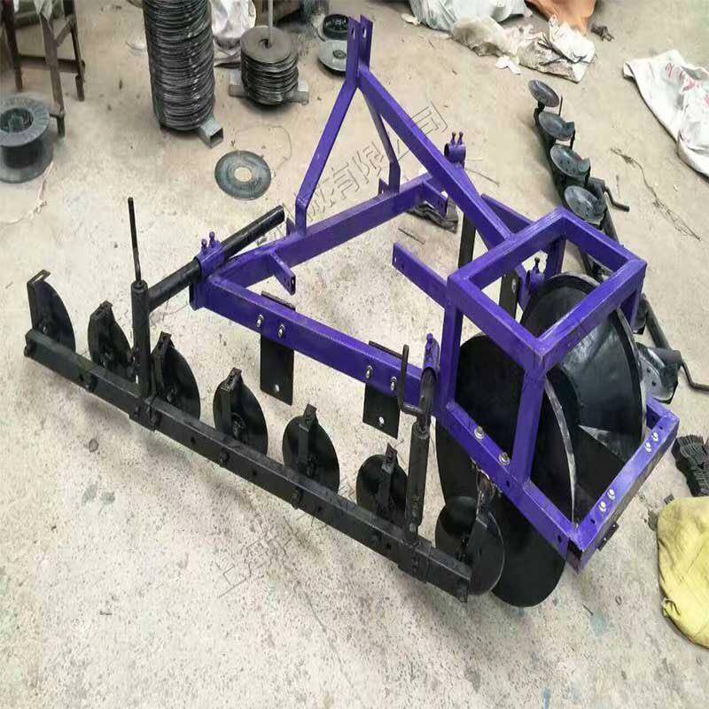 四轮拖拉机带动扶垄器可拆卸圆盘打埂机小型农用起垄筑埂机