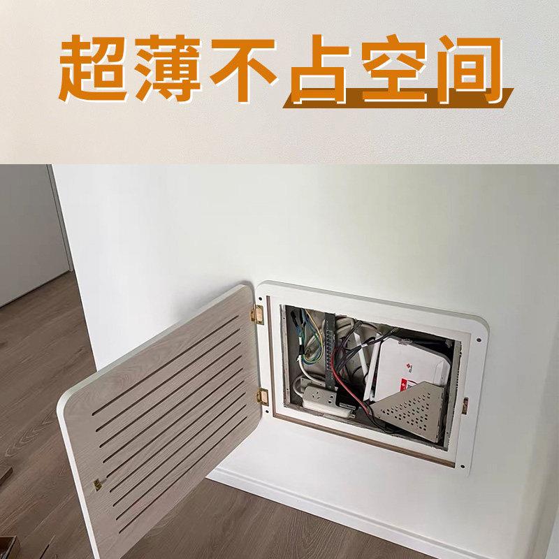 新款电表箱装饰画 画弱电箱遮挡百叶盖板多媒体遮丑电闸配电箱网