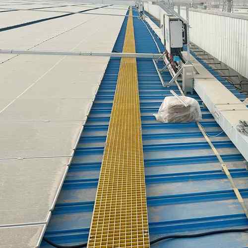 玻通BCG璃钢格栅光伏走道板检修道格栅板板屋防滑高承重网格板顶