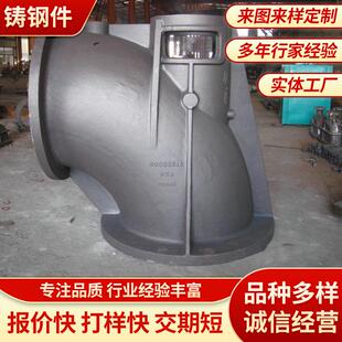 厂家直销-碳钢阀体铸造-阀体支架-铸钢热油泵泵体