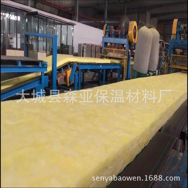神州玻璃棉毡A级防火保温玻璃棉隔热防潮超长纤维玻璃丝棉