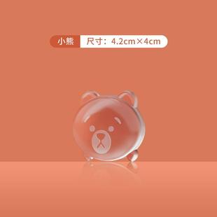 门把手防撞贴硅胶静音垫冰箱门窗门挡条防碰撞神器柜门后颗粒墙贴