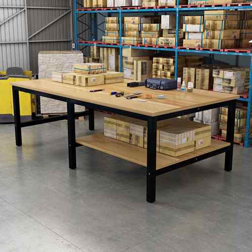 工厂操作台裁剪台大桌子工作台仓库快递打包台包装桌子车间流水线