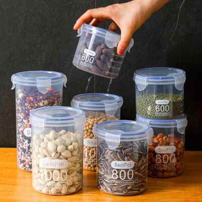 sealed food jars bottles fresh sealpot container box