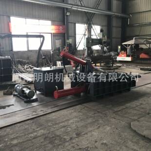 全自动液压打包机废铁易拉罐废铝油漆桶铝屑铁钢筋废料铁块压块机