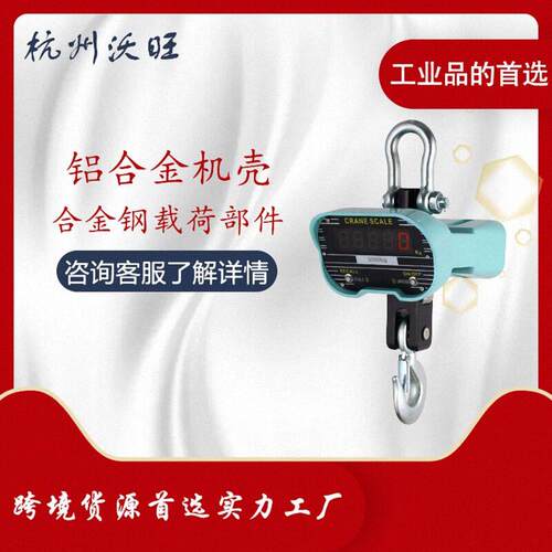 定做定制直视OC沃旺S型电钩子吊称吊称13TT5T0T吊1磅钢厂耐温起重