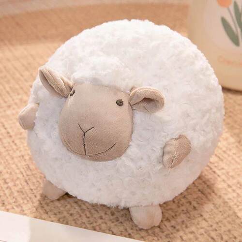 Kawaii Soft Ball Sheep Plush Toys Stuffed Animals Lamb Dolls