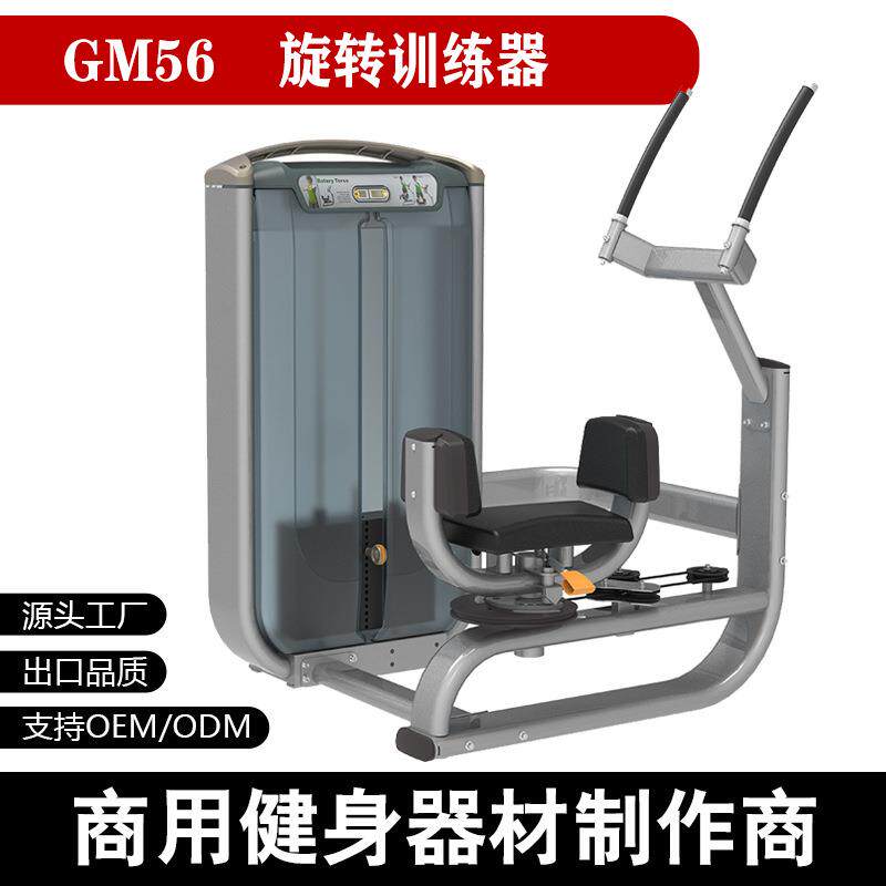 健身器材新款插片力量器械扭腰旋转训练器健身房腰部腿部全套器械