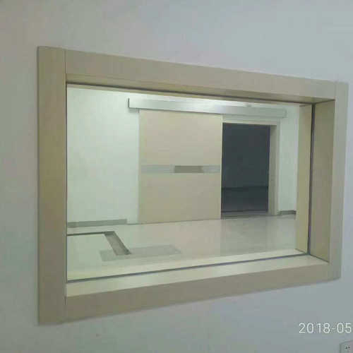 zf3铅玻璃防护玻璃铅玻璃窗医院 铅玻璃手术室传递用厂家