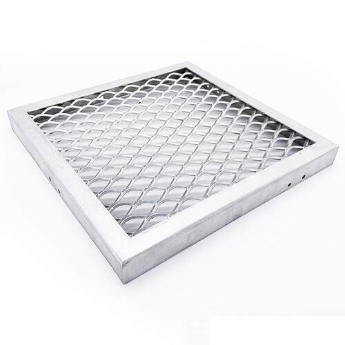 天花幕墙装饰单板吊顶材料铝板铝合金加工铝网格材料拉网板厂家