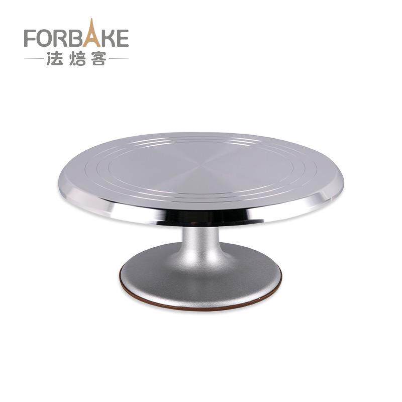 焙客铝合金蛋糕裱花转台裱花焙台蛋转盘糕裱花工FB50670具架法烘