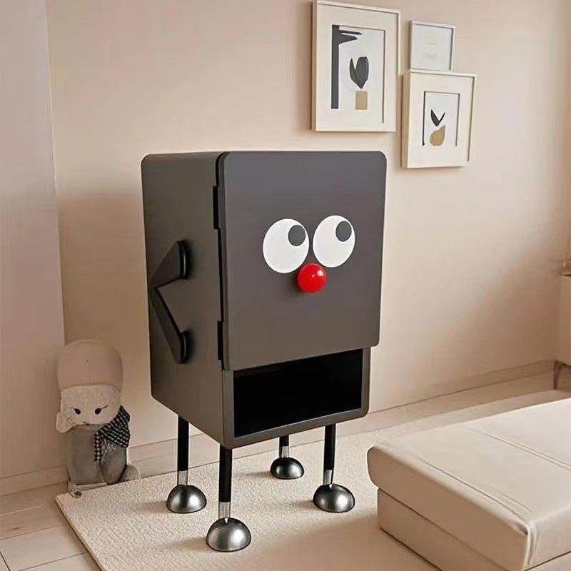 诧寂风网红机器斗柜书柜客厅沙发边柜床头柜简约长书架铁艺置物架,住宅家具,斗柜,淘宝优惠券,粉丝福利购,淘宝优惠卷