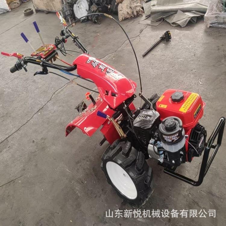 果开沟除草旋耕机走式开沟自施肥机四驱小直连园柴油型微AGD耕机