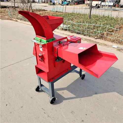 小型输送铡草机 干湿两用铡草机 铡草揉丝粉碎一体机