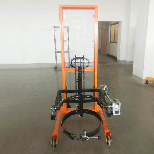 厂家生产DA450多功能油桶车虎力HU-LIFT电动多功能机械油桶搬运车