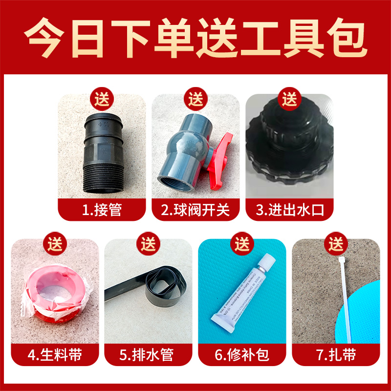 软体水袋消防应急水囊大容量户外桥梁预压水袋农用抗早软体储水囊
