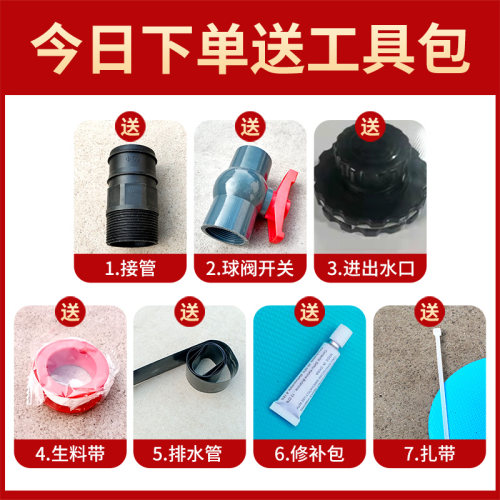 农用灌溉车载水袋户外蓄水袋可折叠软体水囊污水处理 PVC储水水囊