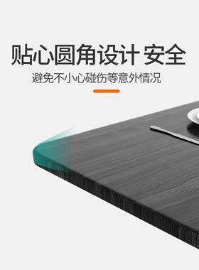 现代简约餐椅组合休闲折桌叠桌小户型吃饭子洽黑色家桌用XX852059