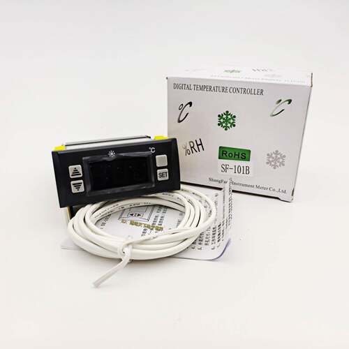 尚方SF-101B冰柜电子温控器30A冰箱饮料柜蛋糕柜展示柜温度控制器