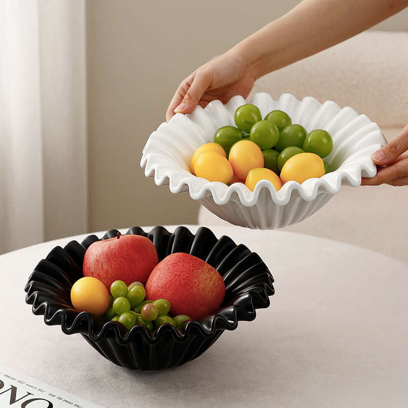 ins风水果盘子现代精致小果盘零食盘高端办公室茶点餐厅酒店餐具