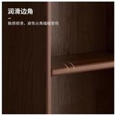 全木书柜G105Ω一体整墙一面厅墙书架实落地桃木色客展示柜收纳胡