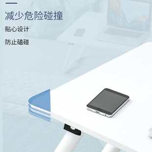 可小桌子【电脑桌升降台式简易移动可】床边床上书桌侧边桌宿舍桌