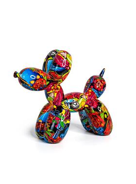 家居热卖jsj20221气球狗树脂摆创意欧式家居件装客软工艺品桌面装