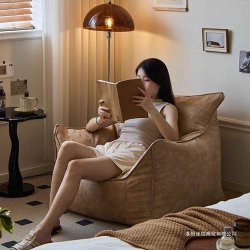 懒人未知沙发单人榻米现代厅美式古卧室小户型客阳复台榻躺椅休闲