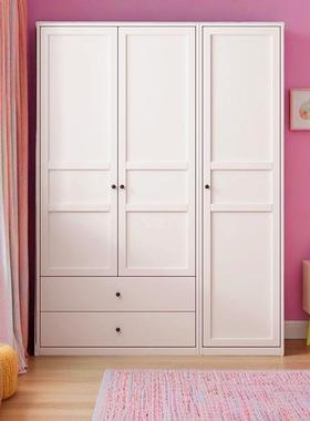 VPE现代简约制合小户型衣柜家用室儿童卧房无醛免漆钢衣柜带抽屉