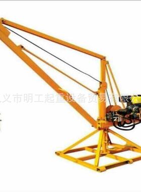 柴油动力小吊机柴油汽油绞盘卷扬机小型起重设备