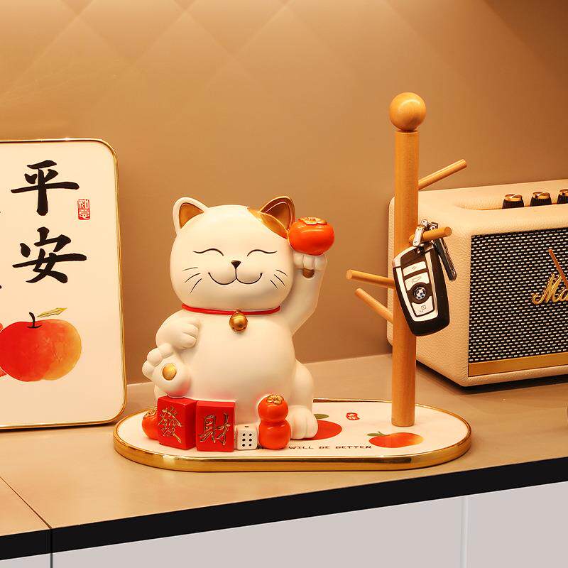 创意招财猫现代简约储蓄罐摆件 割草机/草坪机