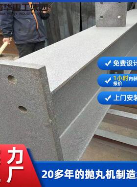 Q69型辊道式抛丸清理机 专清大型钢板/钢结构件 效除锈强化