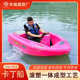 水上电动卡丁船定制冲浪高速漂移游乐冲浪艇单人HDPE塑料卡丁船