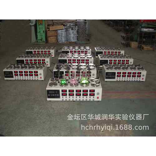 多头恒温磁力搅拌器H04-1高温恒温加热磁力搅拌器